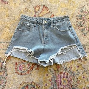 Princess Polly Jean shorts size 4
